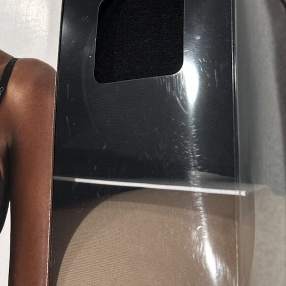 Calvin Klein 2-Pack Lightly Lined Wirefree Bra Brushed Microfiber, Blk/Cedar, XL - Picture 4 of 8